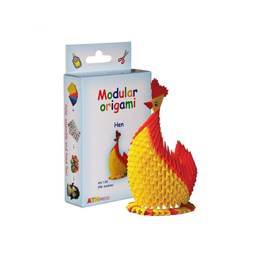 Modular Origami Hen Kit